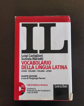 Dizionario IL Latino Vocabolario Castiglioni