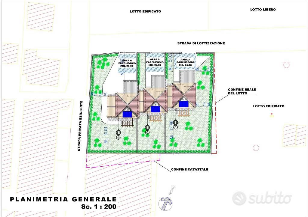 Terreno di 950 m² a Carini - Vista 3