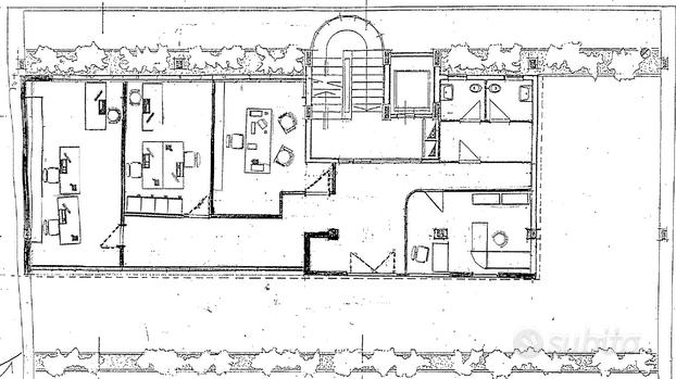 V.le Bonaria ufficio mq 180 con terrazzo
