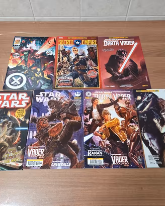 Vari fumetti star wars marvel