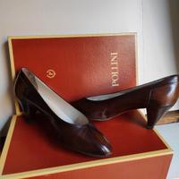 Scarpe décolleté in vera pelle . Misur.35. Pollini