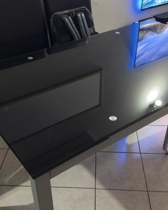 Tavolo vetro temperato