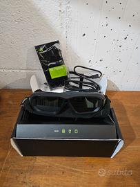 NVIDIA 3D Vision 2 Wireless Kit Occhiali 3D per PC