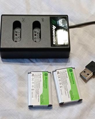 Batterie e caricabatterie per Sony