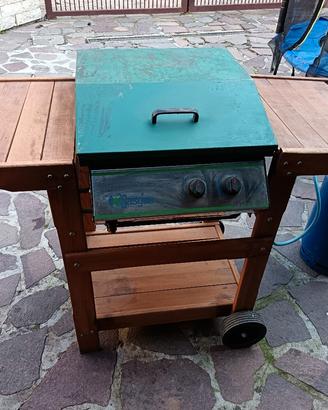 barbecure a gas