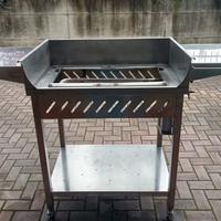 barbecue acciaio inox prodotto da artigiano
