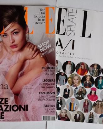 ELLE Italia agosto 2016 + suppl. Sfilate
