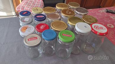 20 Barattoli di vetro