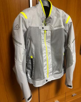 ACERBIS GIACCA CE RAMSEY VENTED GRIGIO/GIALLO L