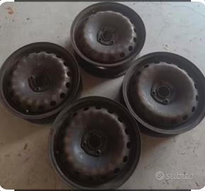 Cerchi in ferro per fiat grande punto r 15