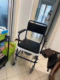 sedia comoda nuova con imballaggio