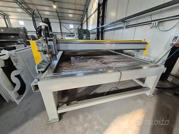 Taglio Plasma CNC 2100 x 4000 formato lamiera