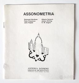 RARO ASSONOMETRIA catalogo Gallereria Jannone 1979