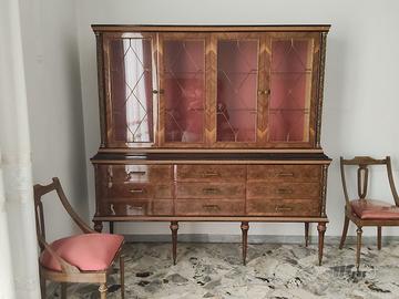 CREDENZA VINTAGE ANNI 60 IN STILE IMPERO
