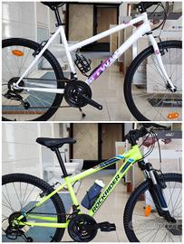 bicicletta 24 e 26 unisex canna bassa NUOVE 