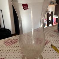 Vaso in vetro liscio