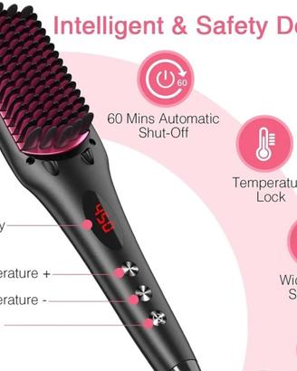 Spazzola a ioni lisciante a caldo per capelli MCH