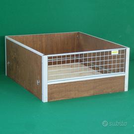 Cassa parto per cani in legno 100x115x50