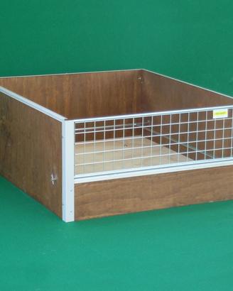 Cassa parto per cani in legno 100x115x50