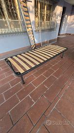 Rete a doghe singola 80x190cm