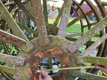 Gabbie in ferro per trattore