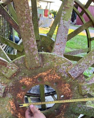 Gabbie in ferro per trattore