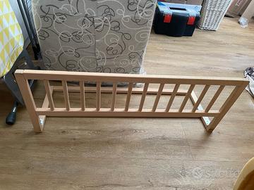 Sponda lettino in legno neonati bambini