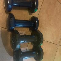 coppie manubri 3 e 2 kg