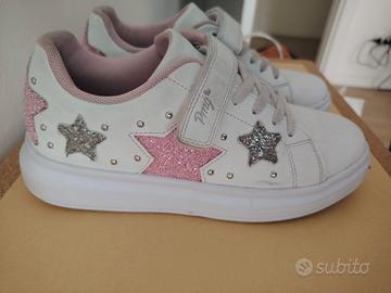 Scarpe Primigi bimba n°35 bianche