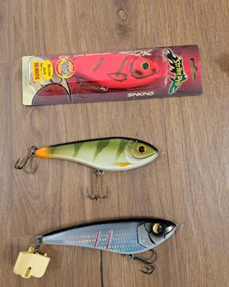 Jerkbait Luccio assortiti