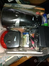 Set luci alogene per bici