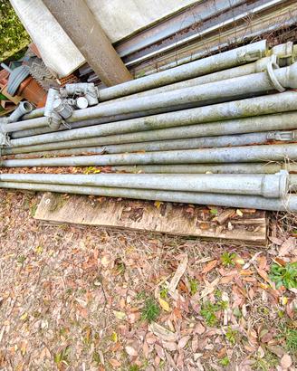 Tubi per bagnare lorto