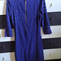 Vestito elegante blu taglia S
