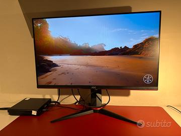 Monitor gaming AOC 27" con audio