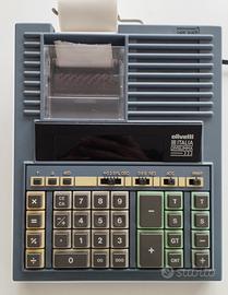 Calcolatrice vintage Olivetti Divisumma 332