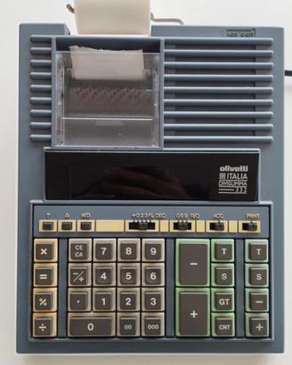 Calcolatrice vintage Olivetti Divisumma 332