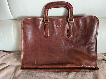 Valigetta The Bridge vera pelle