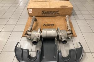 Scarico completo Akrapovic per Porsche GT4 4.0