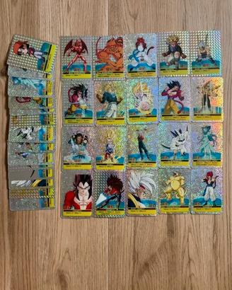 Lamincards Dragon Ball GT Edibas olografiche rare