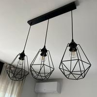 Lampadario moderno a 3 luci