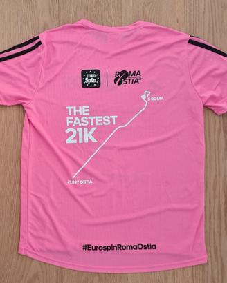 Maglia Tecnica da Running Adidas Roma Ostia 2024 