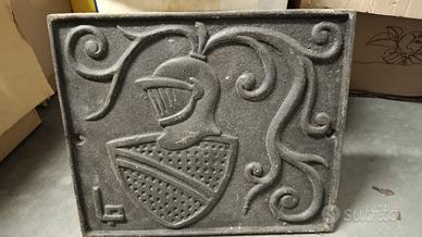 piastra in ferro battuto armatura 35 per 29