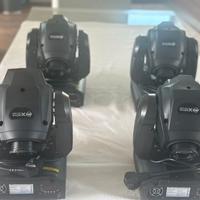 4 Fari a testa ADJ x-move led 25r con mix
