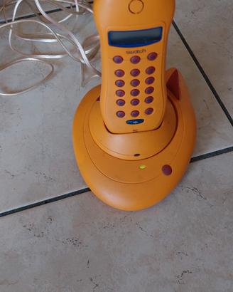 Telefono design  cordless Swatch anni 90