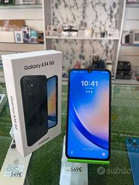 SAMSUNG A34 128GB USATO Garanzia: 1 ANNO