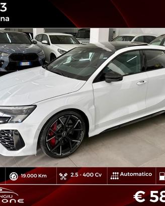 Audi RS 3 SPB TFSI quattro S tronic FINANZIABILE