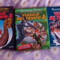 Geronimo Stilton viaggio nel tempo 1,5,6,9 e 10