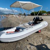 Zodiac alu 350 motore TOHATSU 9.8 tutto del 2020