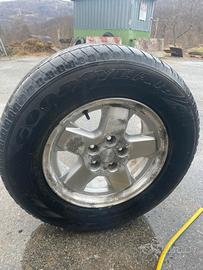 cerchi in lega  con gomme