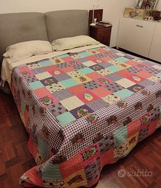Letto matrimoniale contenitore trasporto incluso